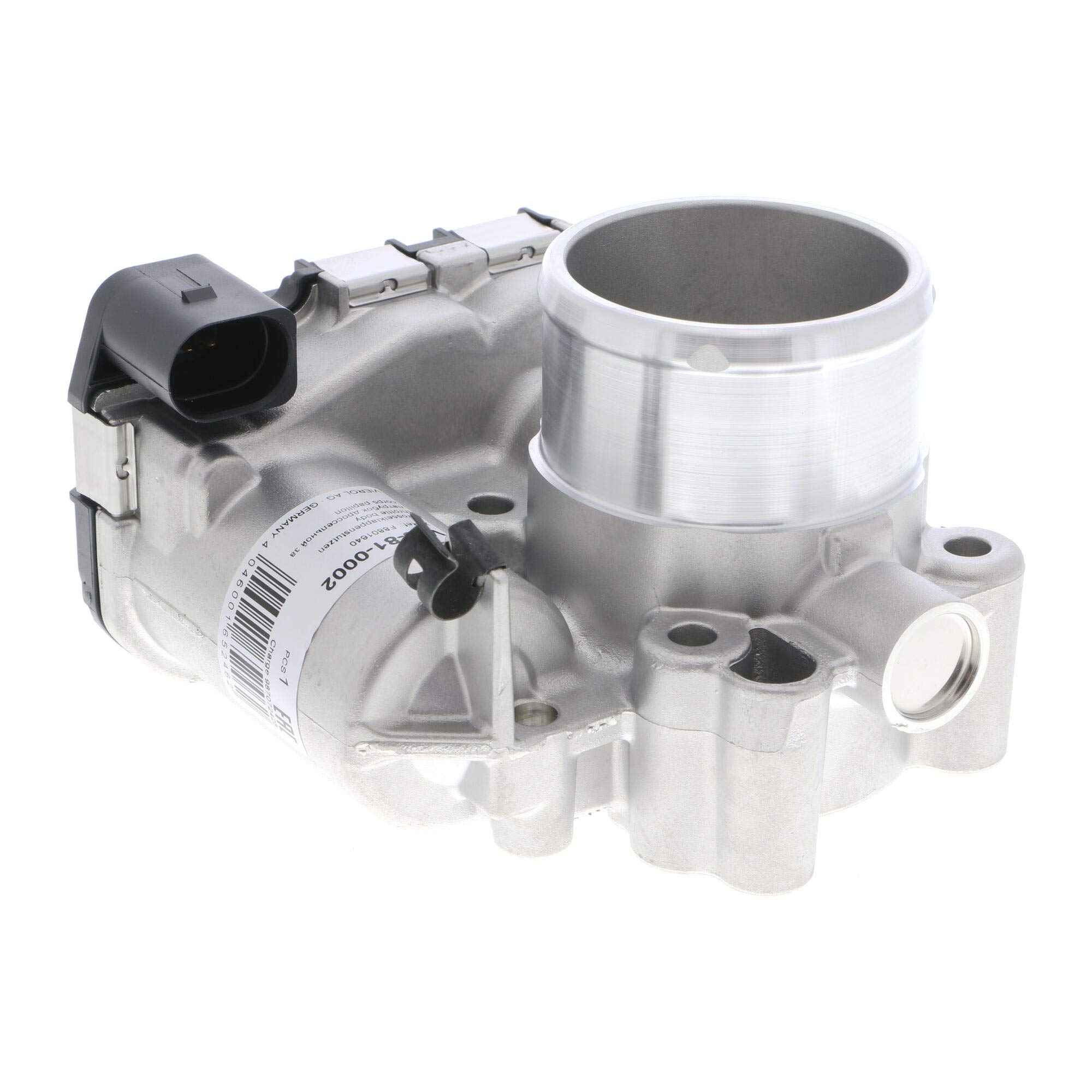 VEMO V25-81-0002 Drosselklappenstutzen Drosselklappe Steuergerät/Software muss angelernt/upgedatet werden Kompatibel mit FORD Fiesta Mk6 Schrägheck JA8, JR8 1538498 1745465 1023498