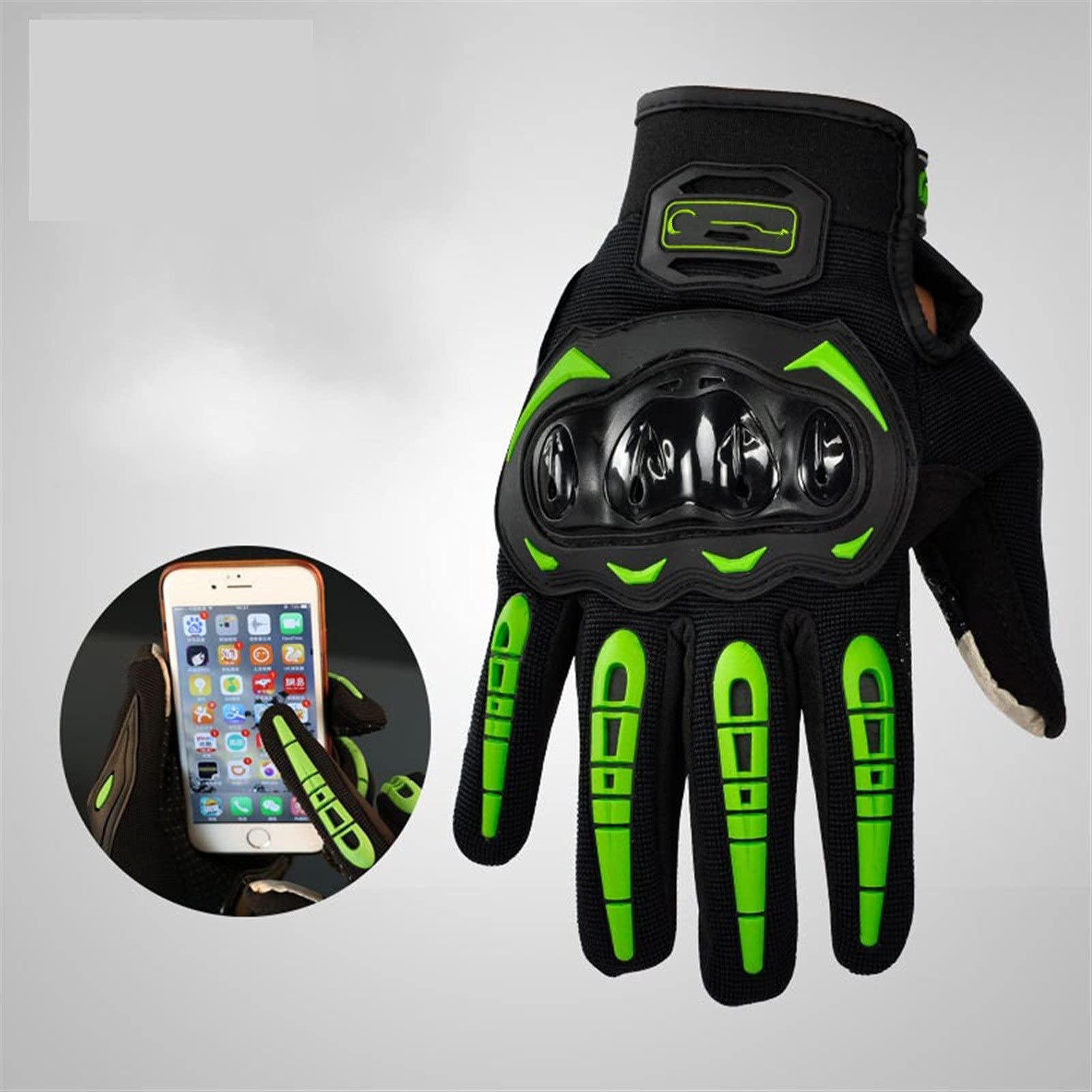 Guanti Ciclismo Full Finger Uomo/donna – MTB, Motocross, Bici Strada – Traspiranti