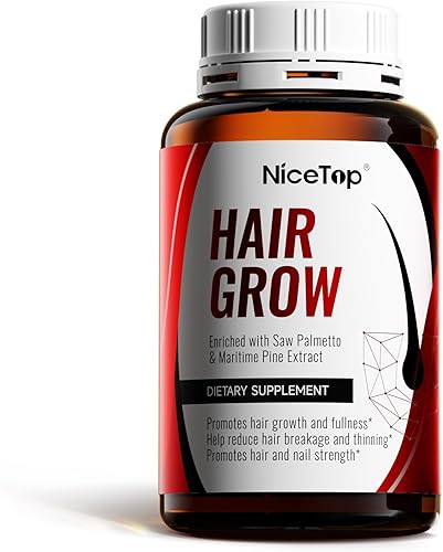 Suplemento para el crecimiento del cabello, apoyo para el cuidado del cabello para fortaleza, crecimiento de espesor, con biotina, vitamina A, C, E,