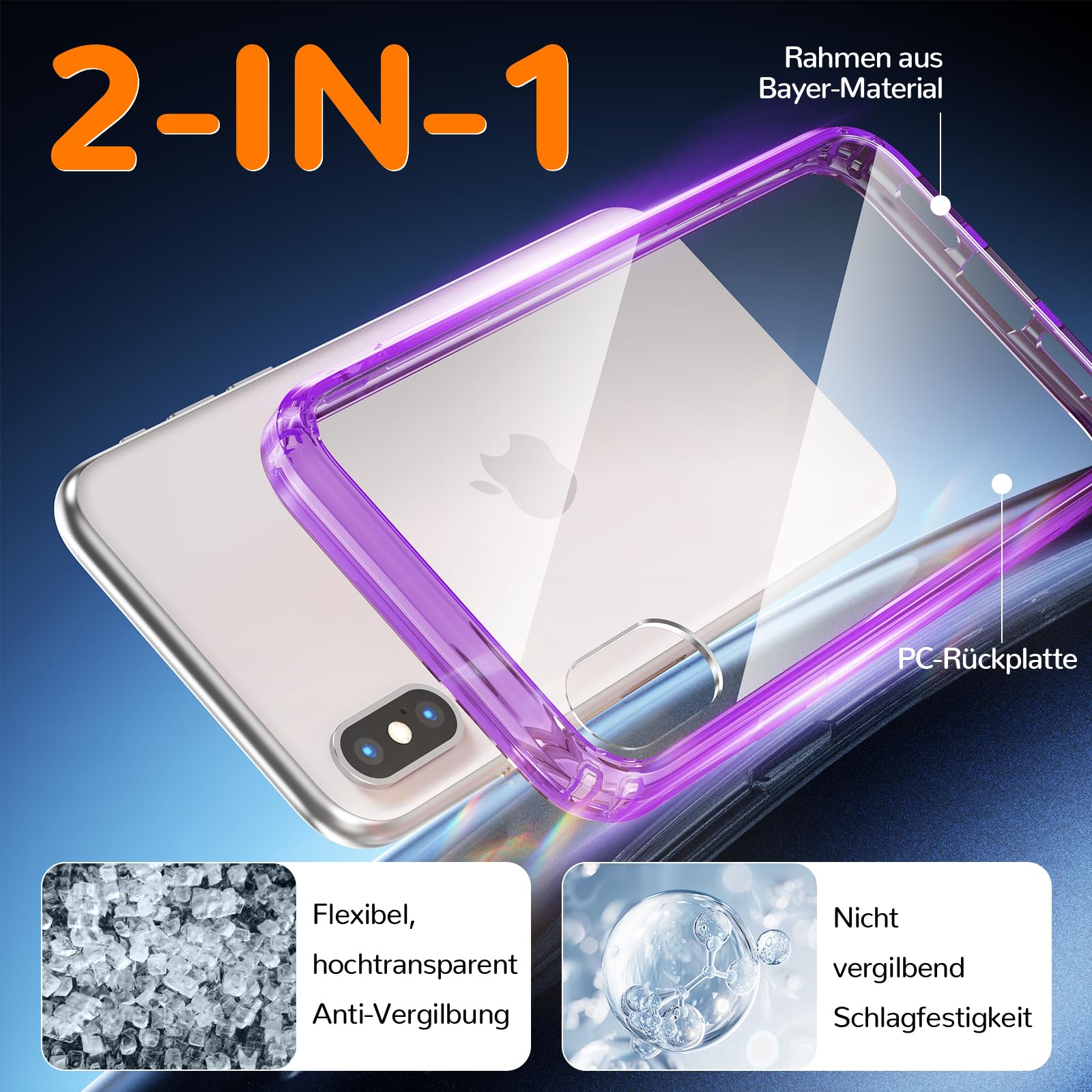 Clear Case for iPhone 15, Ultra Thin, Shockproof TPU Cover, Anti-Yellowing, Crystal Clear, Phone Case for Apple iPhone 15 - Clear — view 25