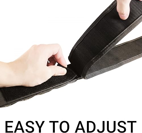 Miniatura 6 de Kit de carga de cinturón de batalla táctico Hebilla metálica acolchada Molle 32  48 Ktactical, Negro Rojo, Negro & rojo