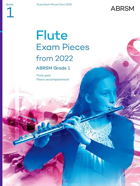 Portada de Flute Exam Pieces From 2022 Abrsm Grade 1: Selected From The Syllabus