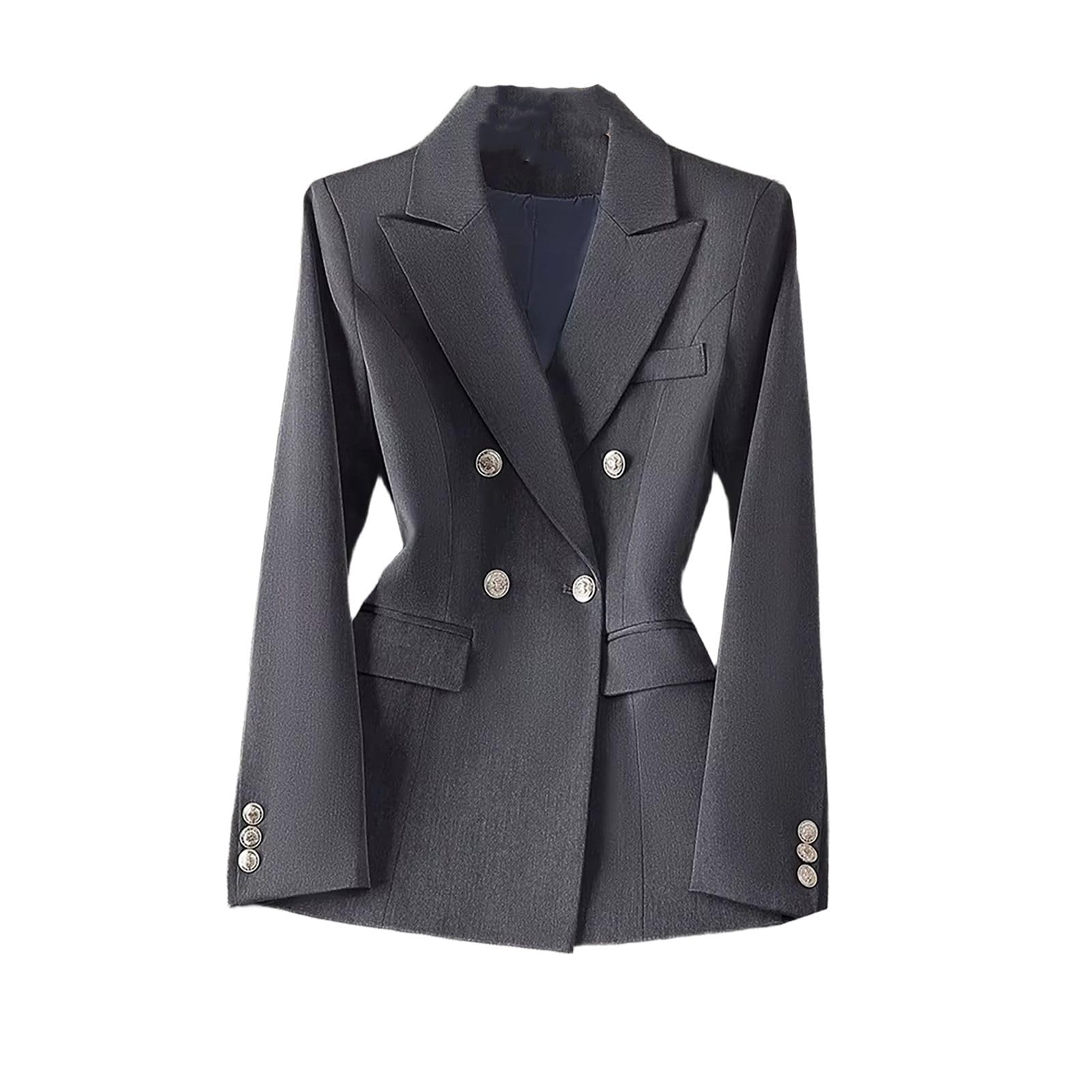 GUOYUXIAO Giacca Formal Slim, Cappotto Professionale per Outerwear Business