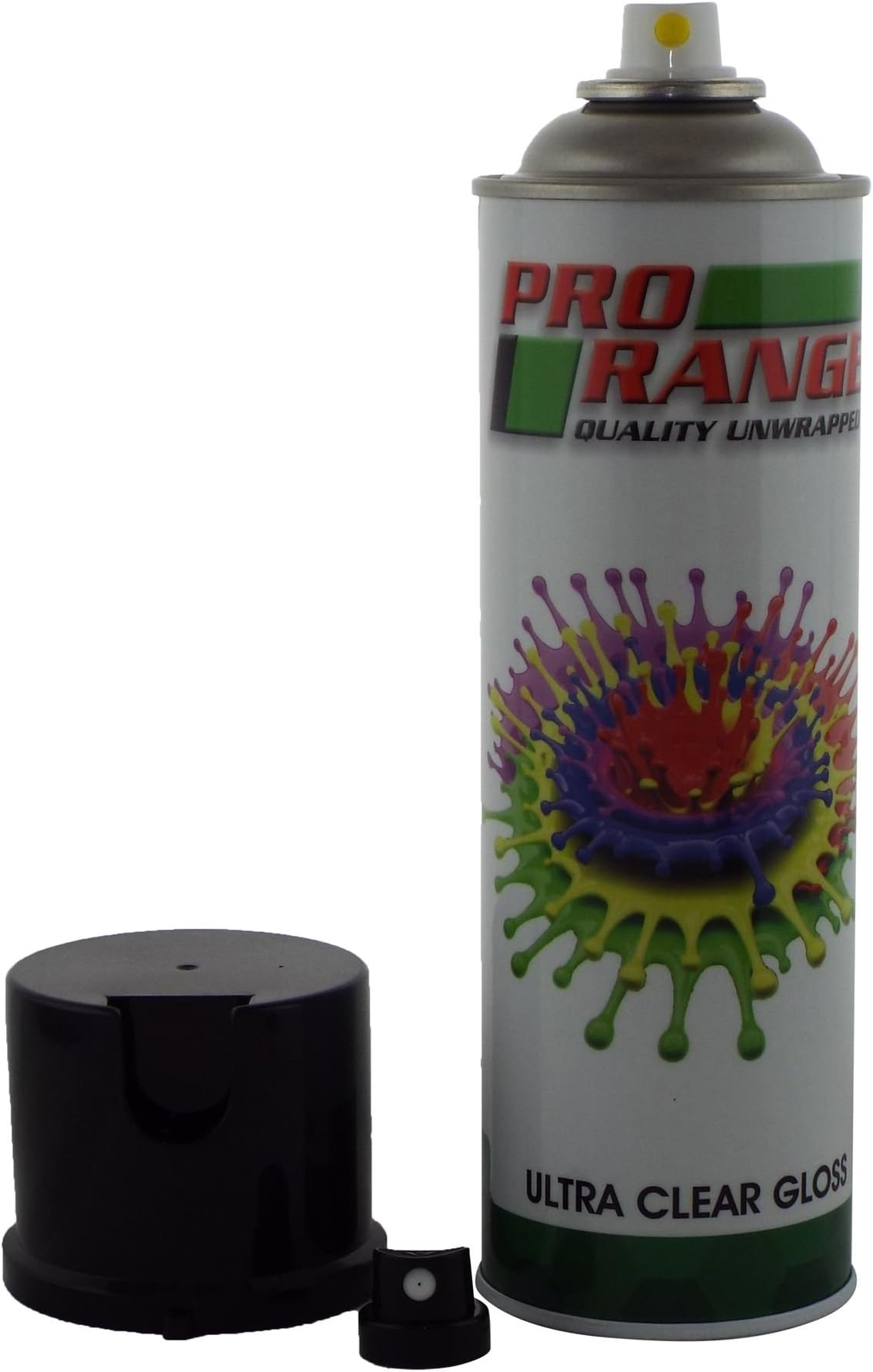 Pro RangePROUGCL500 Ultra Clear Gloss Lacquer UV 500ml Aerosol Can. Fast drying product with good spray characteristics, Weather resistant, light proof & UV resistant