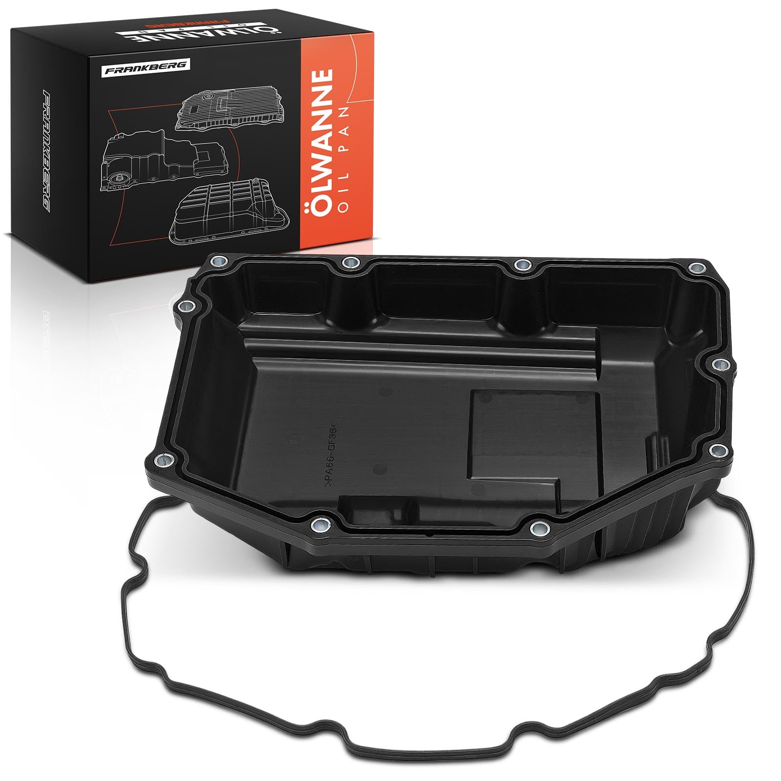 Frankberg Cárter de aceite cárter de aceite de motor con junta diésel | Compatible con: X1 F48, M.i.n.i Convertible F57, 2 Gran Tourer F46, Serie 1 F40, M.i.n.i F56, 2 Active Tourer F45