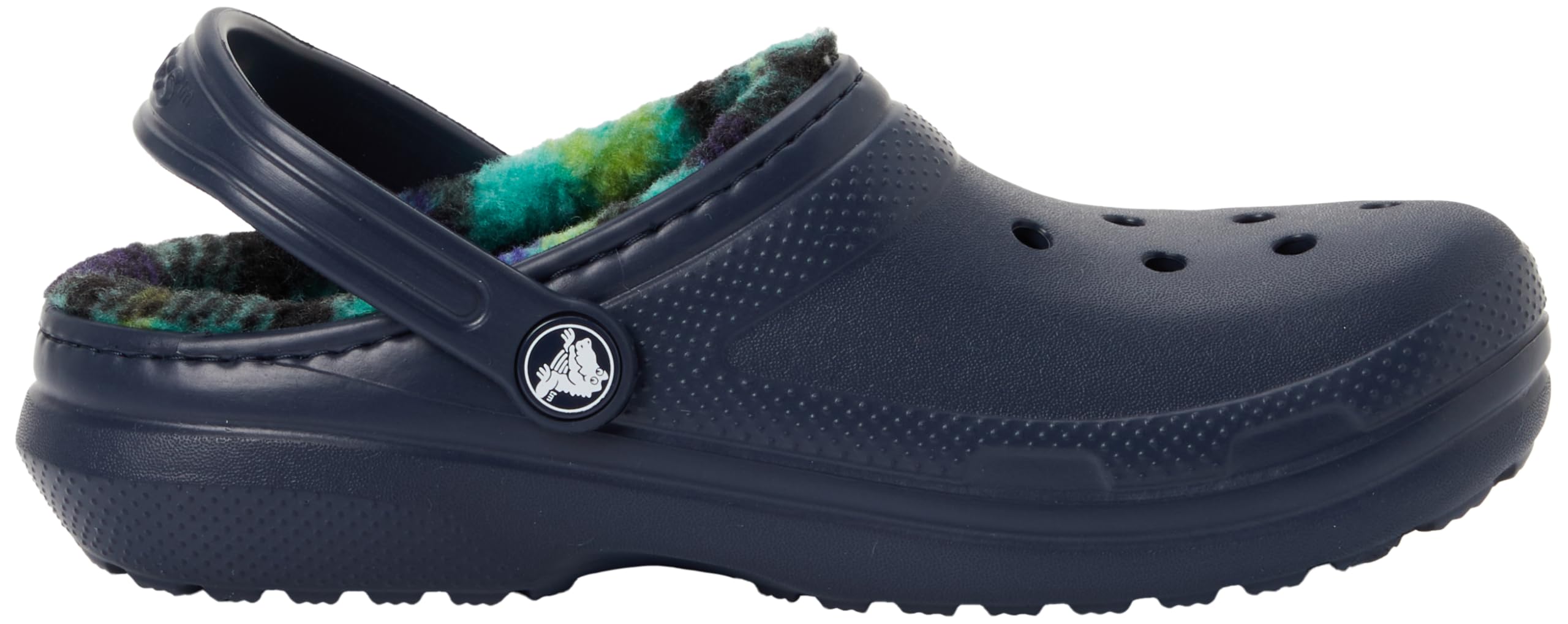 Crocs Classic Lined Bold Check Clog K, Zoccoli Unisex - Bambini e Ragazzi
