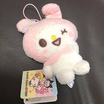 マイメロ あこがれコスメロ マスコット カフェスタッフ　タグ付き マイメロディ あこがれコスメロプロモーション - ＊めろめろマイ