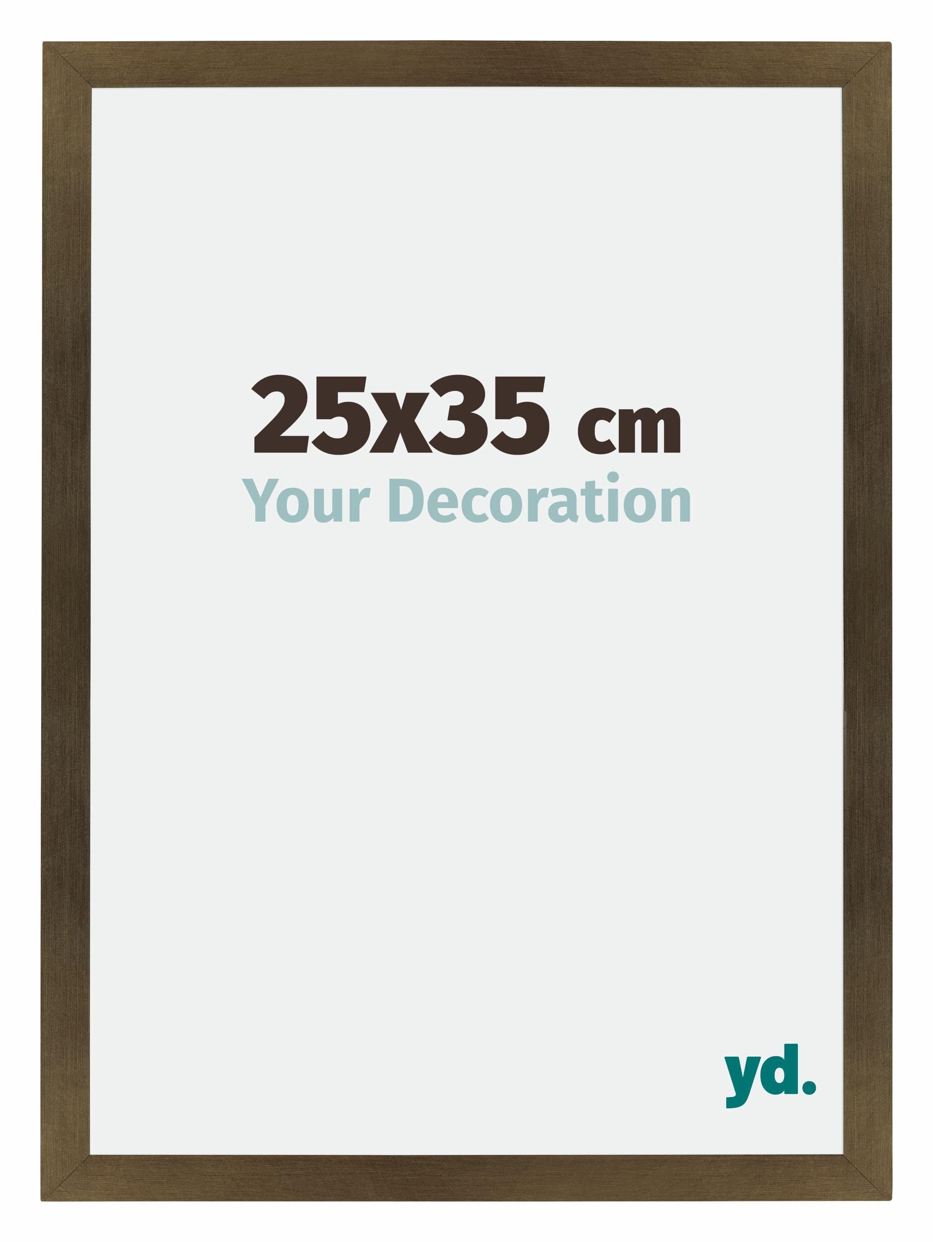 Your Decoration - Puzzle frame 25x35 - Bronze Design - Puzzle frame 500-1000 Pieces - MDF Photoframe - Mura