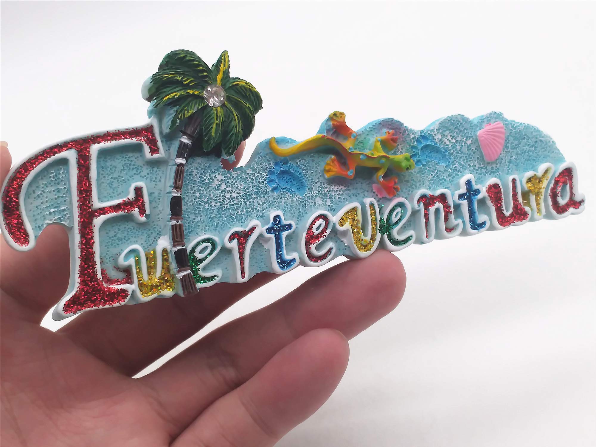 Fuerteventura Spanje Koelkast Magneet Reizen Souvenir Koelkast Decoratie 3D Magnetische Sticker Handgeschilderde Craft Collectie