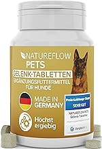 Joint Tablets for Dogs, Made in Germany with Green-Lipped Mussel, MSM and Devil's Claw, No Capsules, High Acceptance Joint Tablets for Dogs, Pack of 100