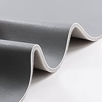 Vista 3 de Tela de vinilo con respaldo de espuma, 54 pulgadas de ancho x 36 pulgadas de largo, tela impermeable de cuero de vinilo marino