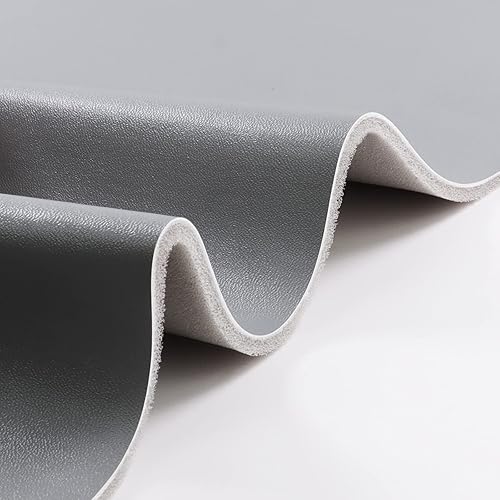 Miniatura 3 de Tela de vinilo con respaldo de espuma, 54 pulgadas de ancho x 36 pulgadas de largo, tela impermeable de cuero de vinilo marino con material de