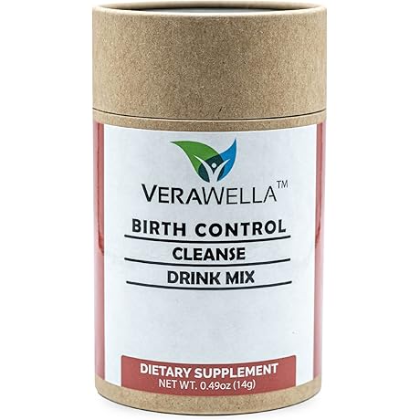 Birth Control Cleanse - 28 Servings: Fertility Supplements for Women, Balancing Hormones,...