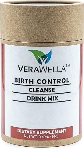 Limpieza anticonceptiva 28 porciones Suplementos de fertilidad para mujeres para equilibrar las hormonas, apoyar y regular tu ciclo Mezcla de