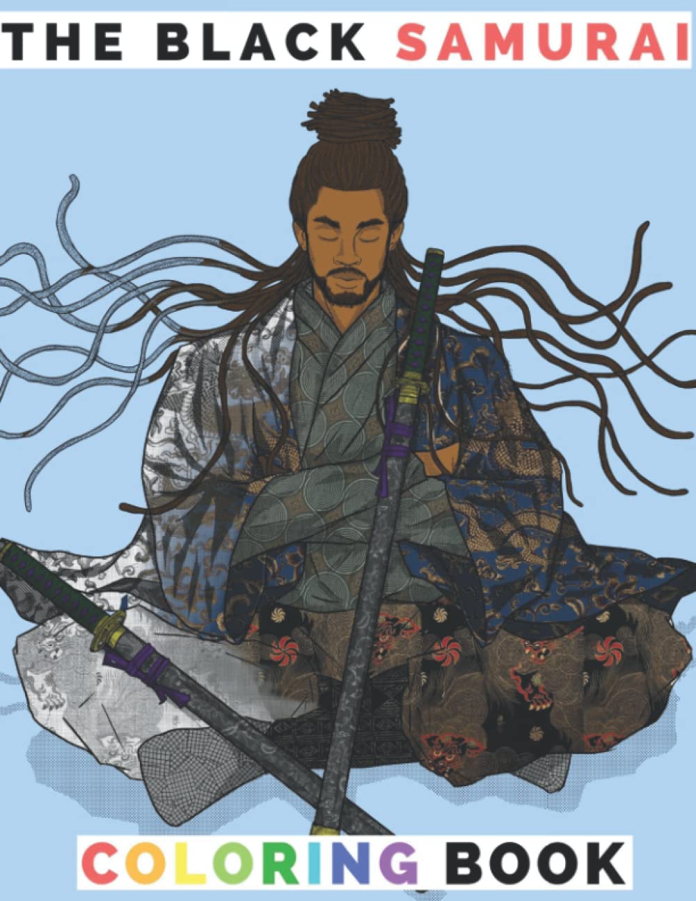 The Black Samurai Coloring Book
