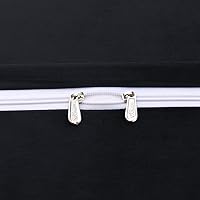 Vista 6 de Almohada de Cuña para Cabecero de Dormitorio, Almohada de Lectura para Dormitorio con Soporte para la Espalda para Sentarse en la Cama, Cojín Lumbar