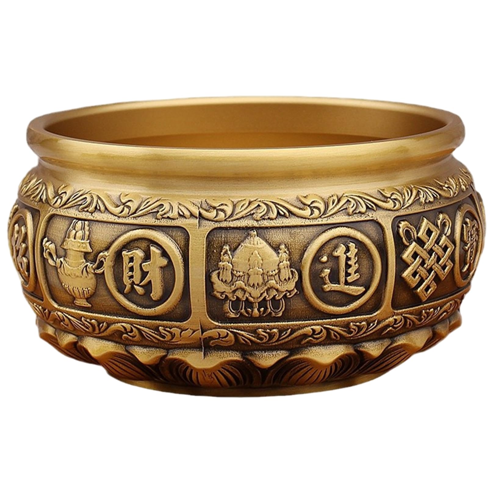 Bol en laiton anti-stress déco bureau harmonie Feng Shui