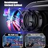 Ehr. iPhone 12 Pro Max Kamera Lens Koruyucu Alüminyum Çerçeveli Tek Lens Temperli Cam, Ultra İnce Çizilmeye Dayanıklı Metal Lens Koruma, iPhone 12 Pro Max Kılıf Uyumlu Kamera Koruyucu-Siyah