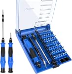 VCELINK Precision Screwdriver Set, Magnetic 45 in 1 with Extension Shaft, Mini Screwdriver Set with T3, T4, T5, Small Repair Tool Kit for Glasses, Phone, Computer, Game Console, PS5, Camera