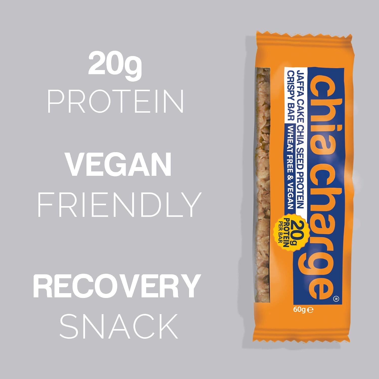 High Protein Bars, Sports Nutrition Vegan Protein Bar, 20g Protein Healthy Snack Bars for Adults - Image 3