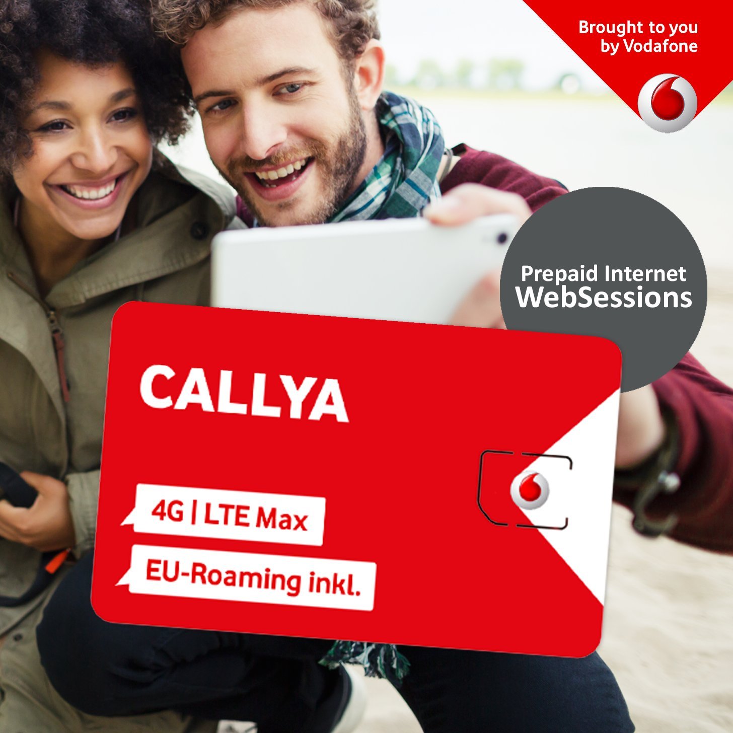 Vodafone CallYa Websession SIM only, 0 ¤ SGH (Triple SIM)