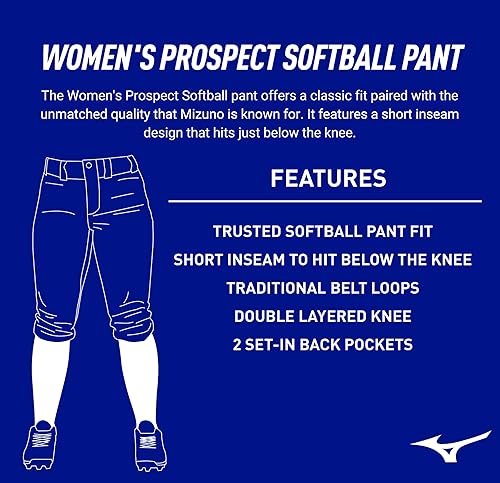 Miniatura 4 de Mizuno Pantalón de softbol Prospect