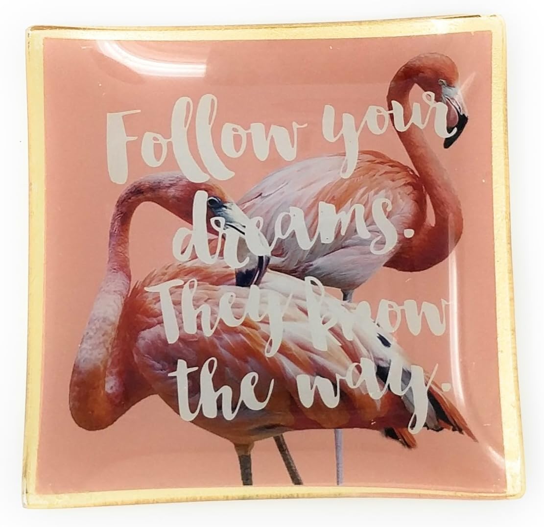 Flamingo Pink Porcelain 10x10 cm Meat Tapas Bowl Serving Tray/Serving Plate Cheese Plate Platter Tray