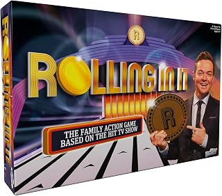 Big Sky Games, Rolling in it, Board Game, Ages 8+, 1-4 Players, 30 Minutes Playing Time, Multicolor,BSG1001