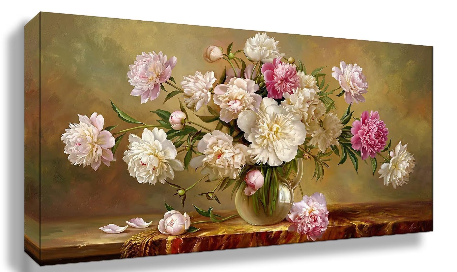 Diamond Painting Retro, Vase Diamond Painting Erwachsene, 5D Vollbohrer Diamanten Paint by Numbers, Kreatives für Erwachsene Mosaik Bastelset für Home Wand Deko, Geschenke für Frauen, 60x120cm,Cod-929