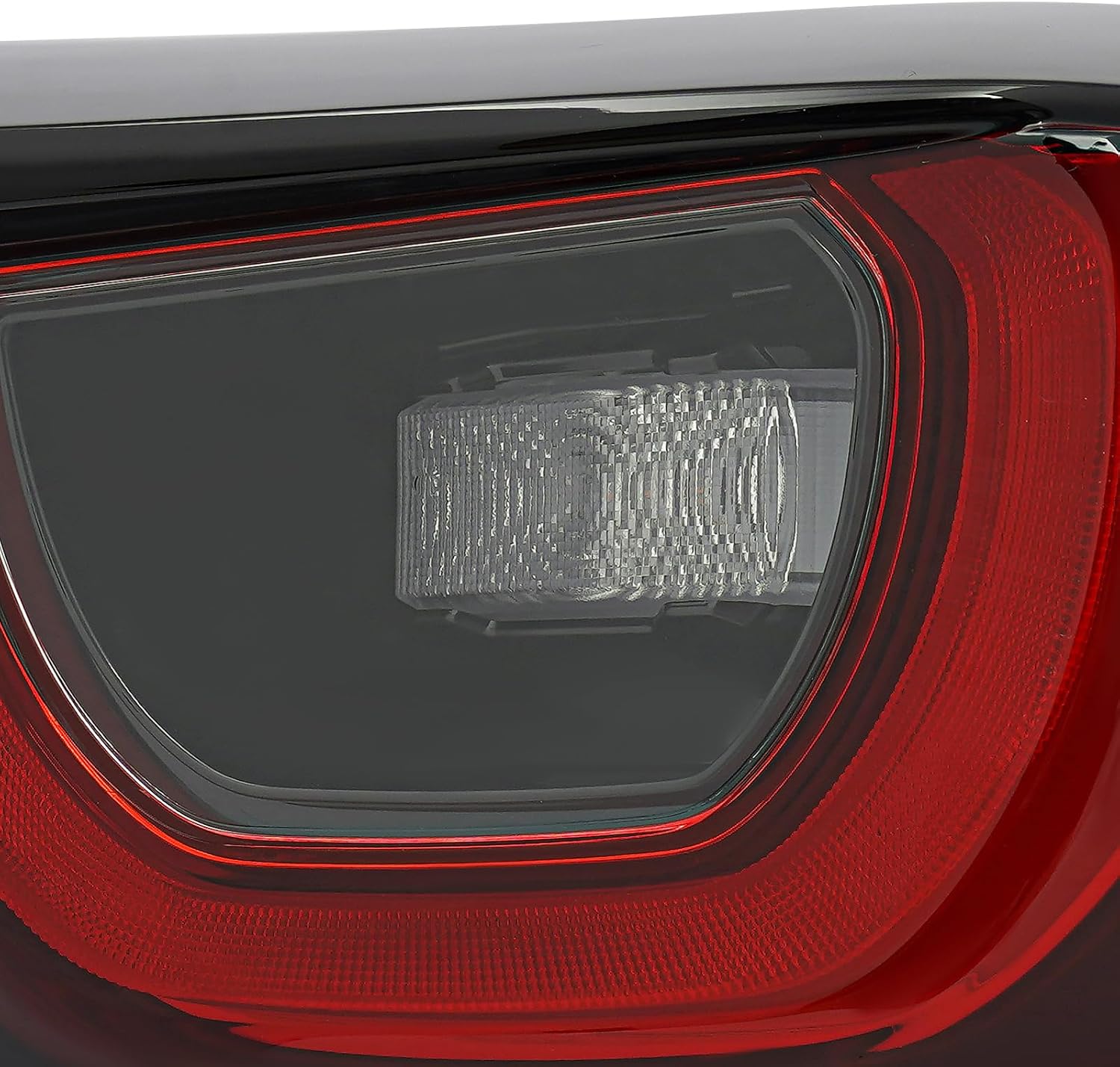 LED Tail Light Assembly for Mazda CX-50 2023 2024 Right Passenger Side Rear Tail Light Replacement w/Turn Signal Light Side Marker Lamp Red & Clear Lens Black Housing VA4051150B (Right Passenger Side)