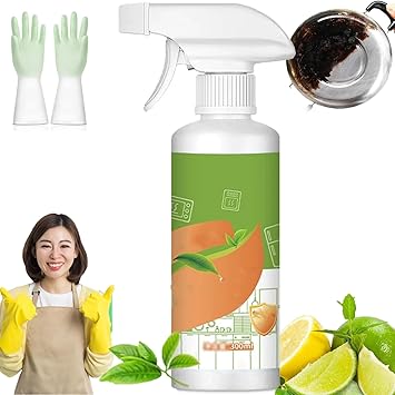 Electrolyzed Ion Kitchen Cleaner Spray, Multi-purpose Cleaner Spray, Floor Clean Cleaning Solution, Easy Cleaning Household Items, For Hold, Oven, Stove, Range Hood 1