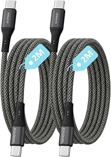 2 Adet x 2Metre Type C-C ÖRGÜLÜ Kablo Seti, 60Watt