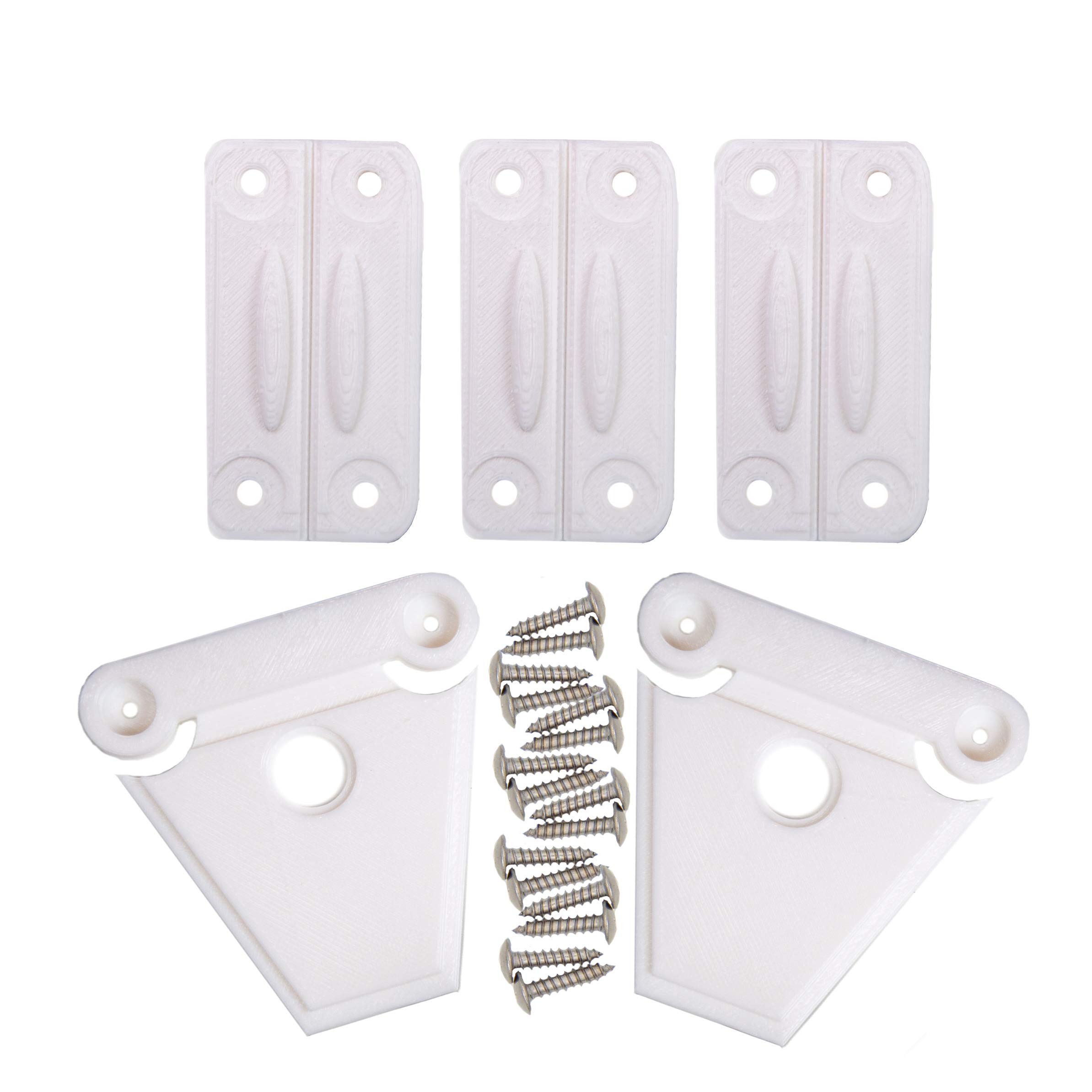 Buy NeverBreak Parts White Hinge & Latch Repair Kit for Large Igloo