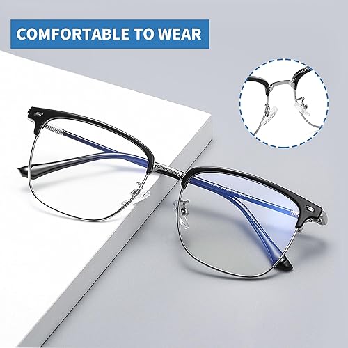 Miniatura 6 de SooGree Anteojos de lectura multifocales progresivos para hombres y mujeres, ultraligeros multifocales presbíopes, lentes bifocales