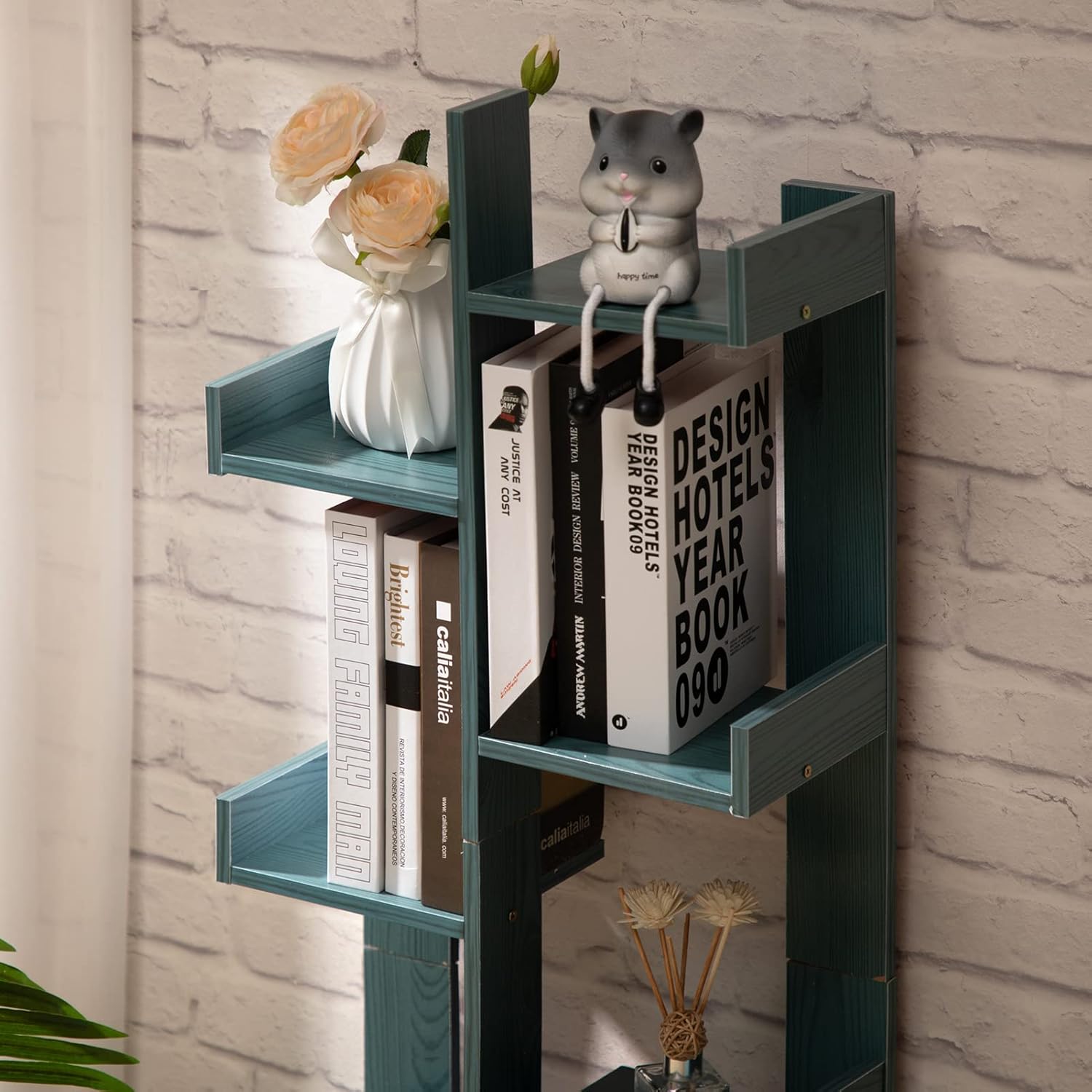Buy MATICO 9 Tier Wooden Open Shelf, Floor Standing Display
