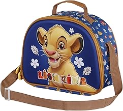 Disney Il Re Leone Little Face-Porta Merenda 3D, Blu, 25.5 x 20 cm