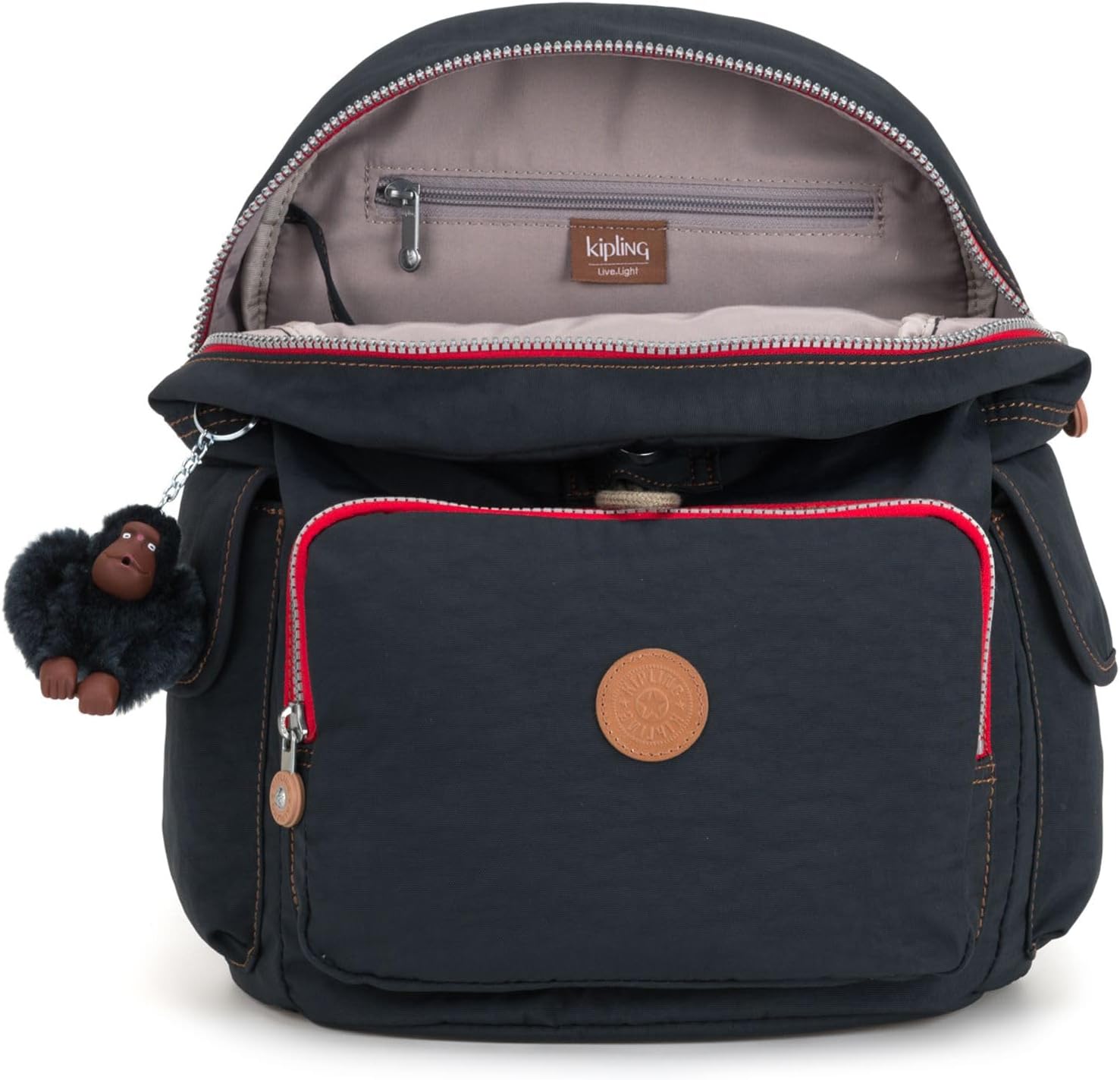 Kipling Women's City Pack Backpack, 15x24x45 cm Blue Blau (True Navy C)