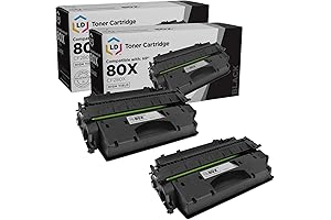 LD Compatible Replacement for HP 80X Toner Cartridge CF280X 80A CF280A