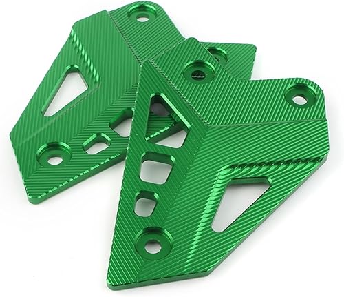 Miniatura 5 de NinWelly jfqm - Protector de placa de talón para Kawasaki Z900 Z 900 2017 2018 2019 2020, accesorios de motocicleta, reposapiés trasero (color
