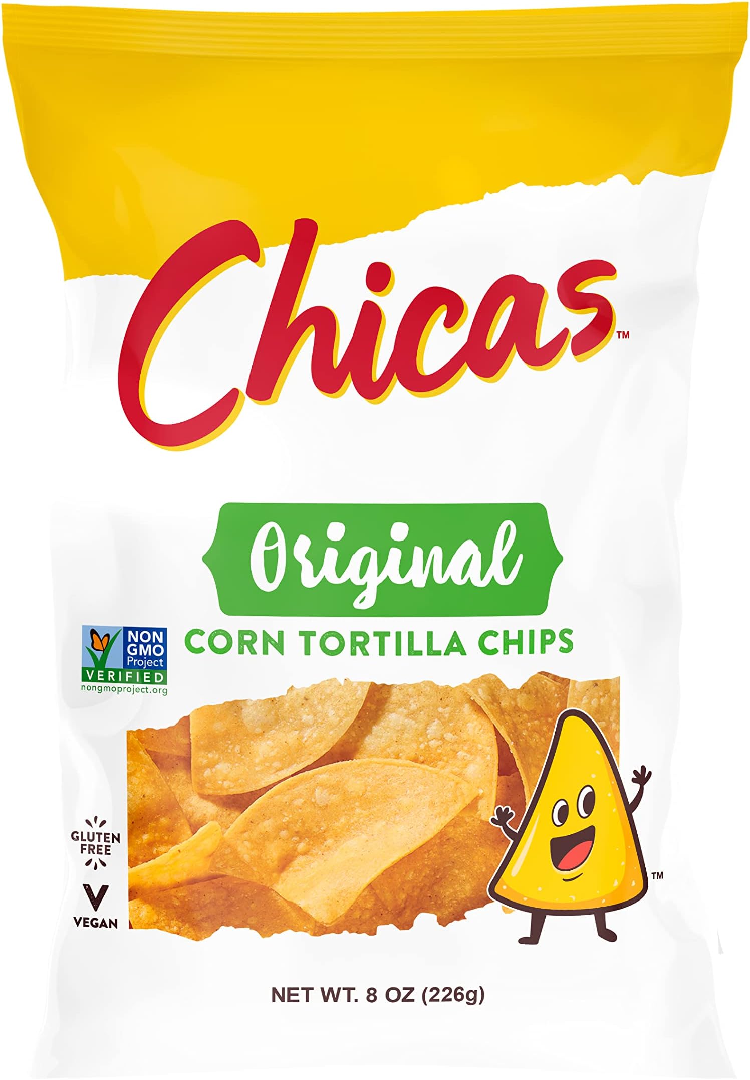 Chicas, Chips Corn, 8 Ounce