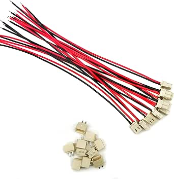 10 Pairs Jst Rcy Plug Socket Connectors-Gesoldeerd