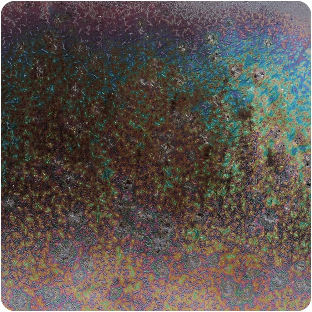 AMACO Cosmos CO-08 Dark Star Crystalline Gloss Glaze Pint, 16 oz. (473 mL), Iridescent Mid-High Fire Cone 5-6 (CO) Liquid Ceramic Pottery Glaze for Bisque