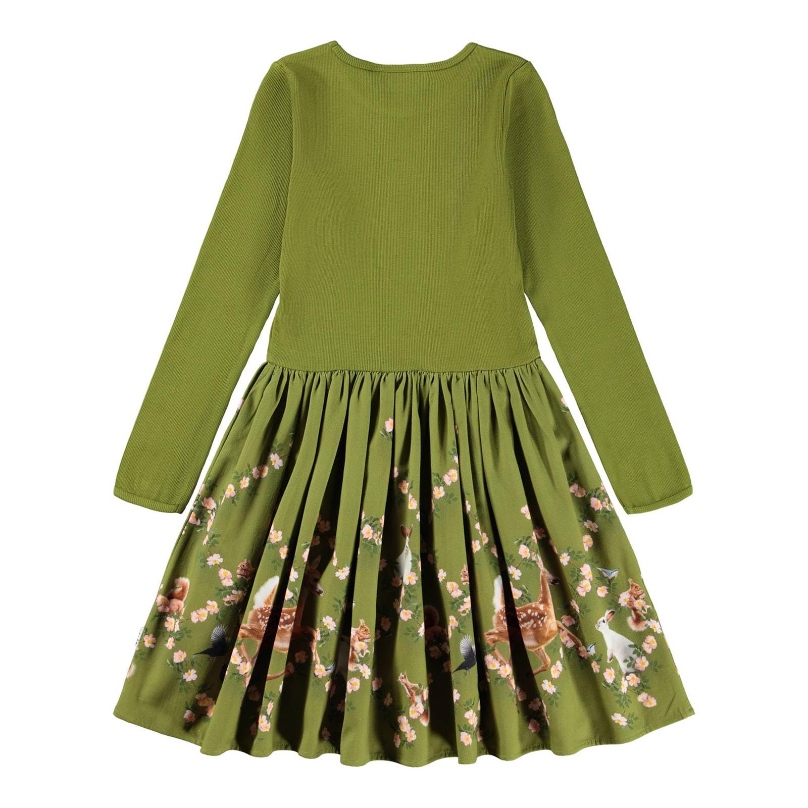 Molo Mädchen Kleid Casie GOTS Argyle Forest