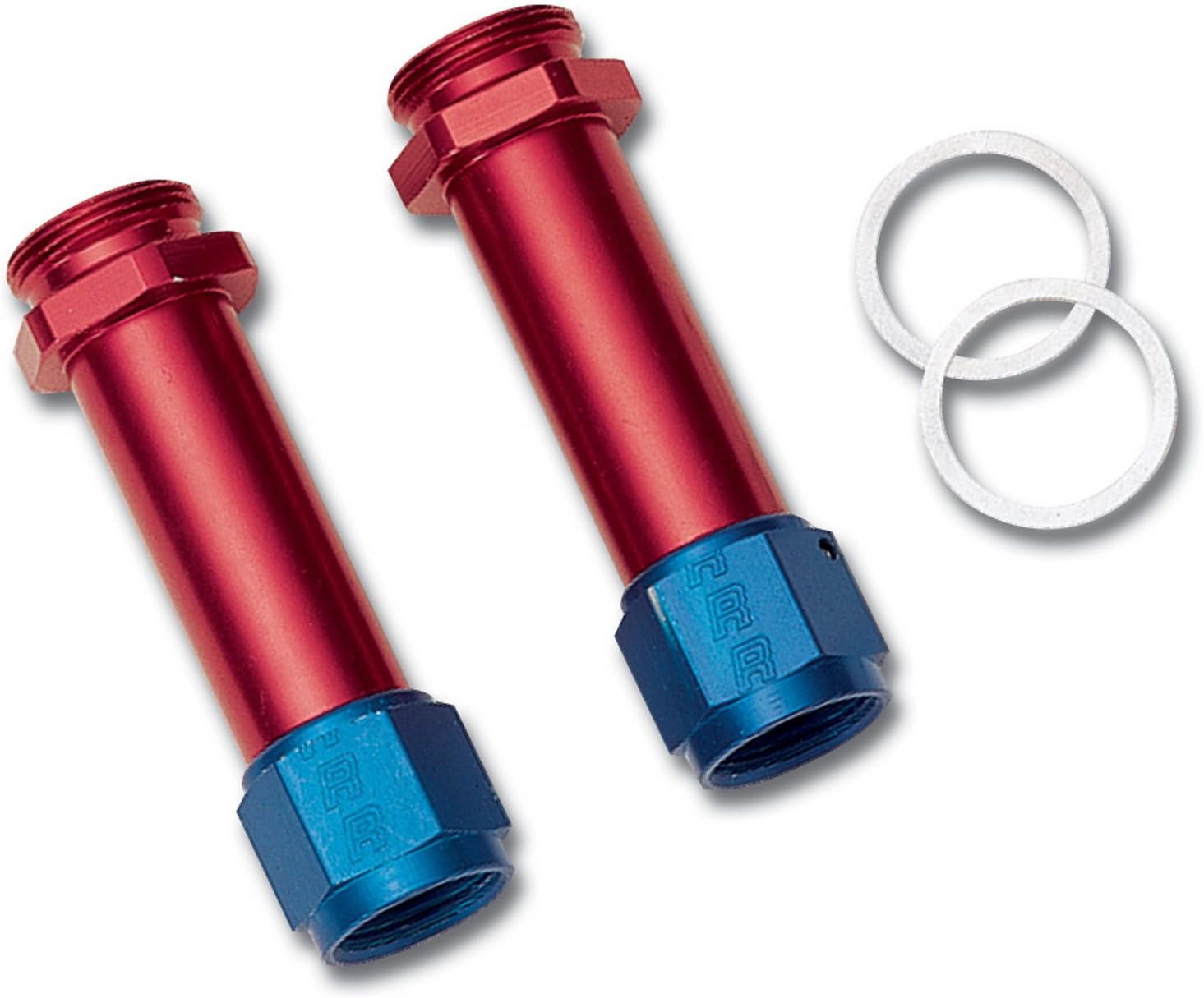 Edelbrock/Russell 640750-8 AN Carburetor Inlet Adapter Fitting - Pair