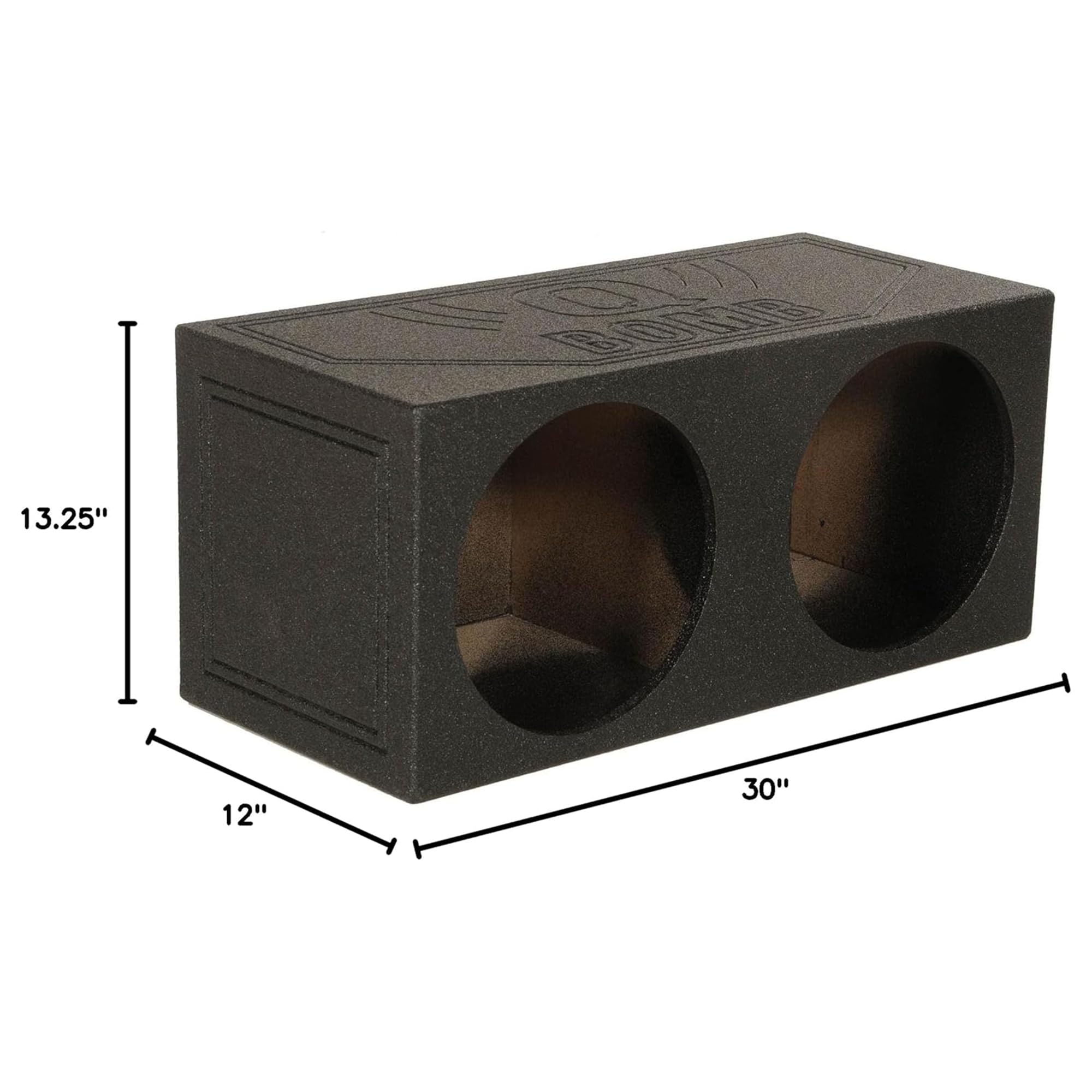 Amazon.co.jp: Q Power QBomb QBOMB12S デュアル12インチ 密閉ポート