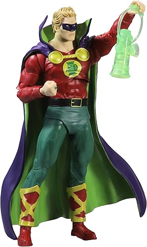 McFarlane Toys - DC Multiverse Linterna Verde Alan Scott (Día de la Venganza) Figura 7in McFarlane Edición Coleccionista