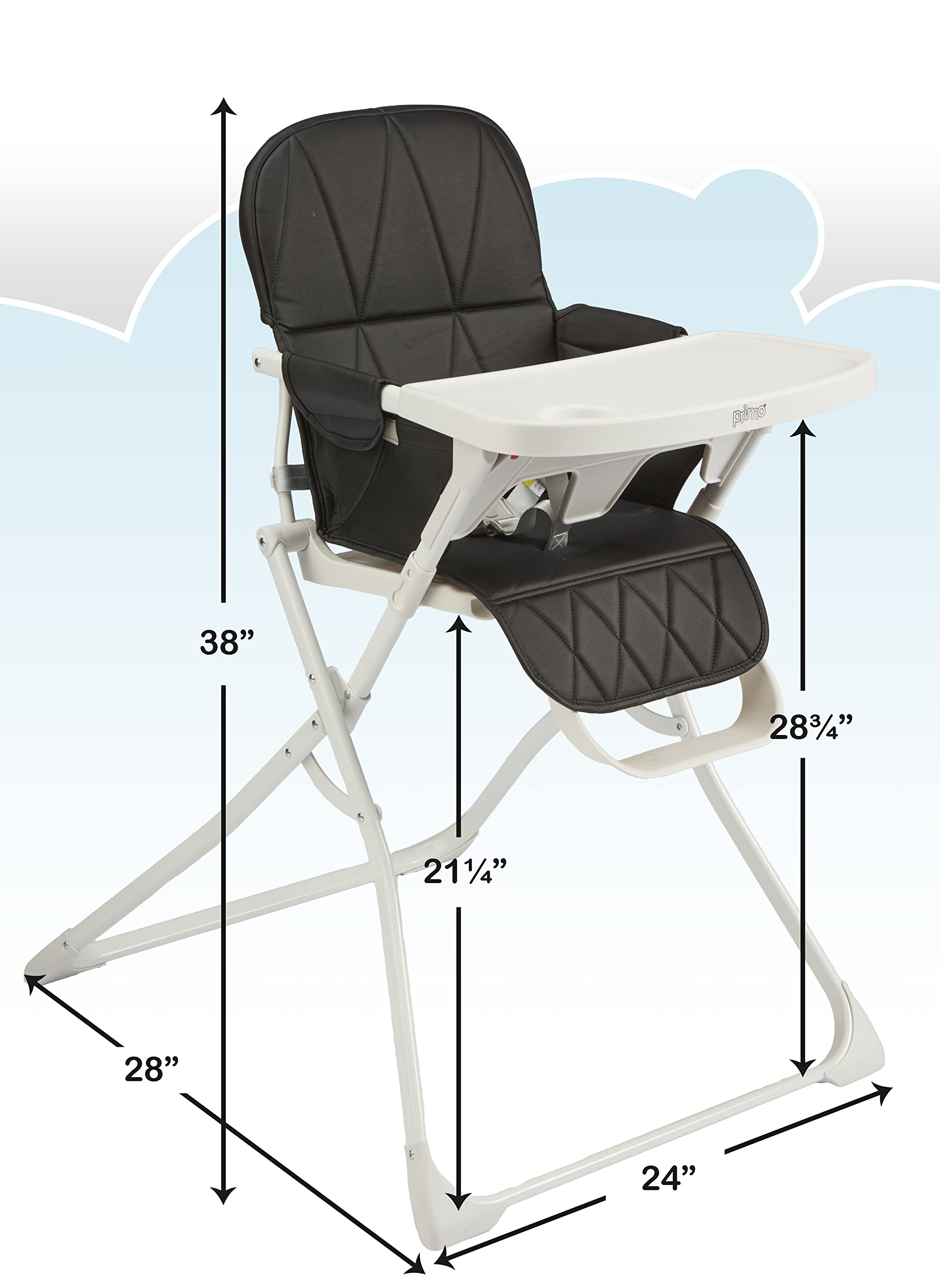 Primo PopUp Folding High Chair