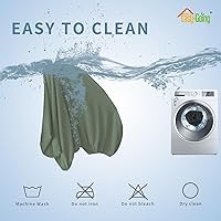 Vista 477 de Easy-Going Fundas Elásticas de 3 Piezas para Cojines de Sofá para Sofá Seccional Izquierdo/Derecho en Forma de L Chaise Lounge Funda de Asiento