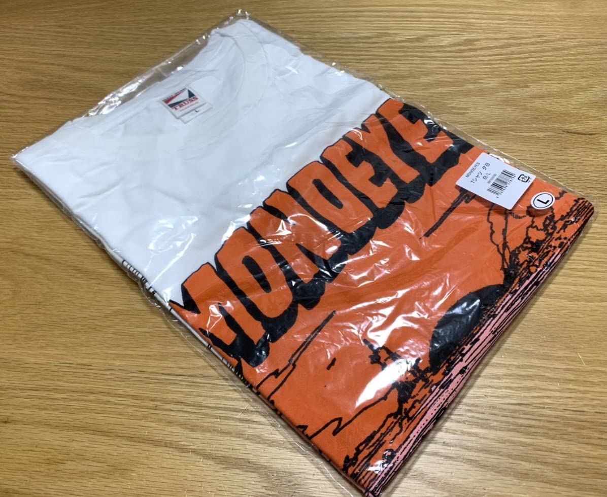 Amazon.co.jp: MONOEYES Tシャツ ロゴ 夕日 バンドT L