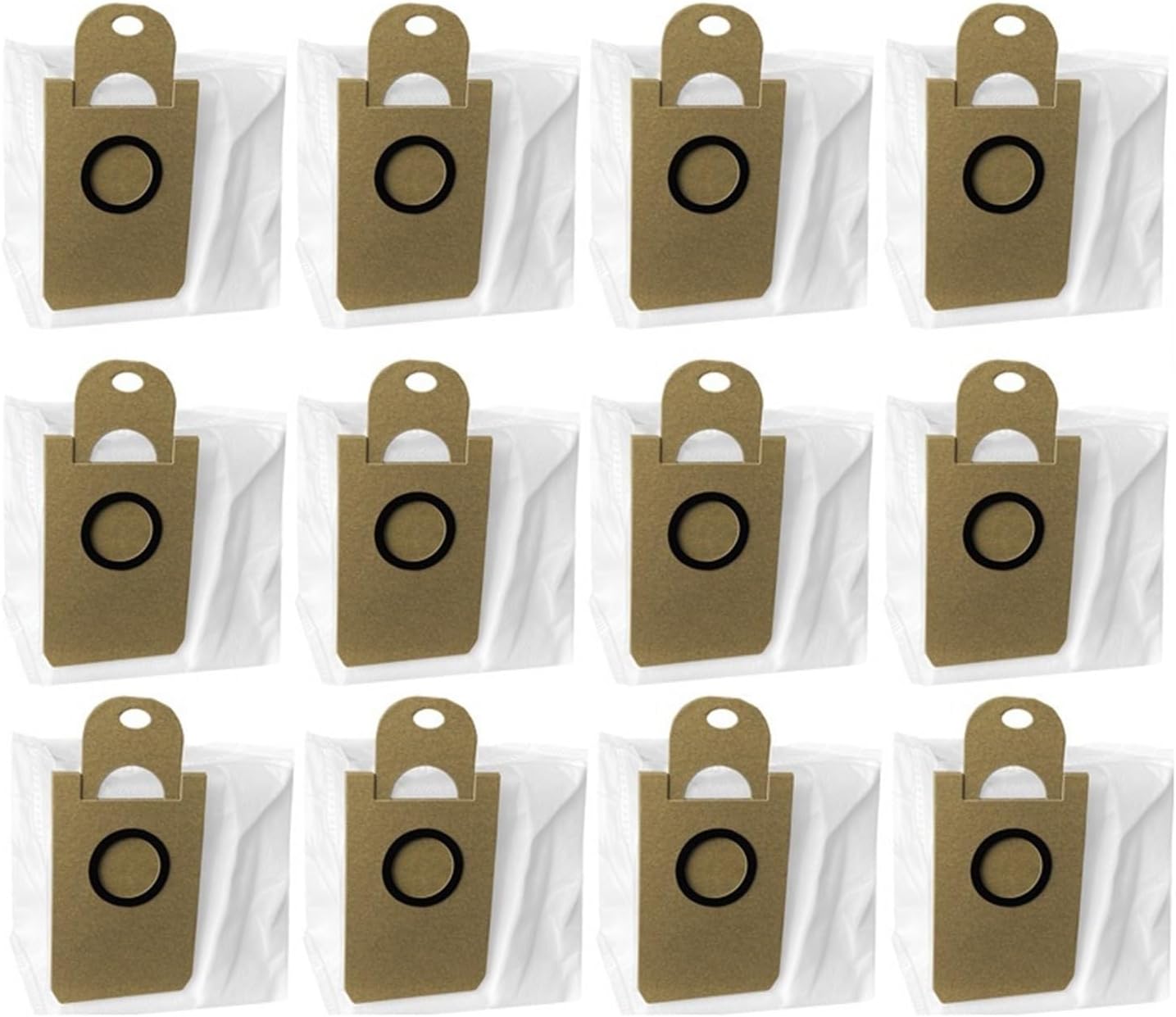 SteFik Replaceable Vacuum Cleaner Bags. Compatible for Proscenic M8 Pro M7 Pro Dust Bag Accessories Robot Vacuum Cleaner, Dust Collection Bag Large Capacity 2.5L Cloth Bags (Color : 16pcs)